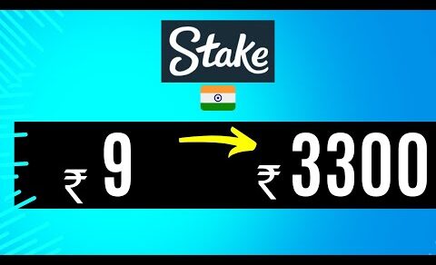 TURNED 9 RS INTO 3300 RS IN STAKE 🤑 STAKE NO LOSS STRATEGY 😮