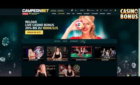 💶 Casino Test – Campeonbet Casino