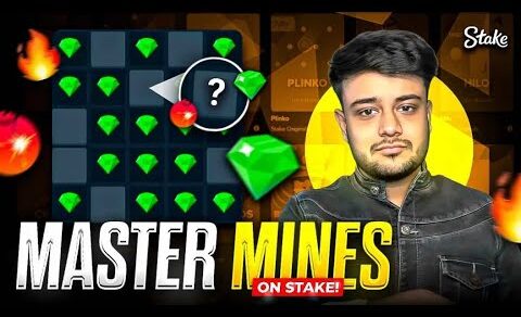 HOW TO MASTER MINES GAME ON STAKE !!!! (Always profitable)