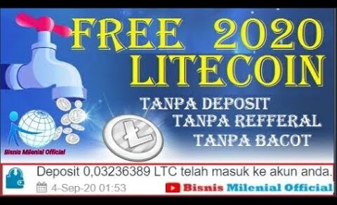 FREE LITECOIN LTC TANPA DEPOSIT & TANPA REFFERAL 🔴LIVE WITDRAW