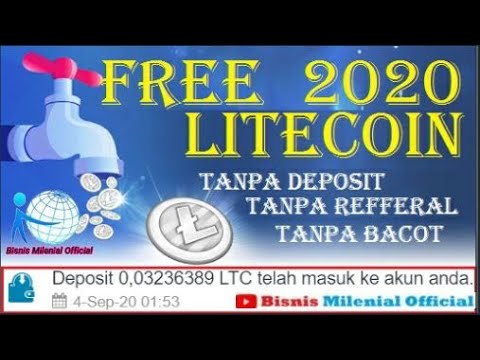 FREE LITECOIN LTC TANPA DEPOSIT & TANPA REFFERAL 🔴LIVE WITDRAW