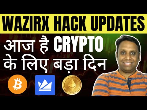 WAZIRX HACK UPDATES | BIG CRYPTO DAY TODAY | WHY CRYPTO MARKET DOWN | DAY 18 BITCOIN BUYING