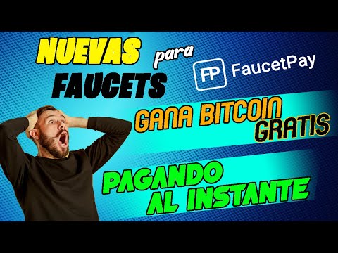 Como GANAR BITCOIN GRATIS 2021🟢 6 NUEVAS FAUCETS para FAUCETPAY | ¡Las MEJORES PAGANDO al INSTANTE!