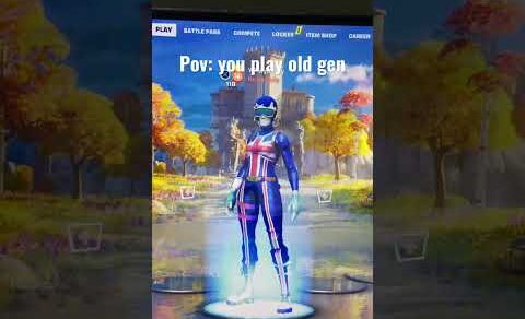 Pov: nobody plays with u bc ur old gen  #fortnite #console #zerodelay #settings