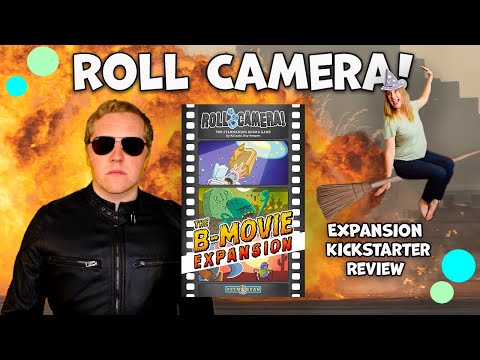 Roll Camera!: The B-Movie Expansion Kickstarter Preview and Review