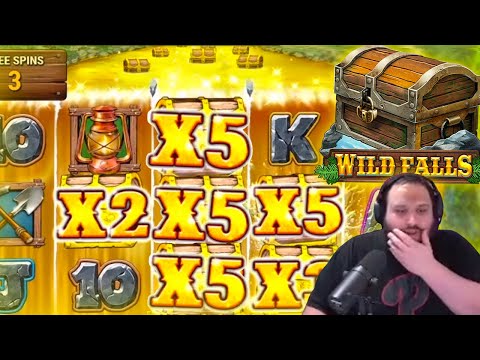 WILD FALLS SUPER BONUS GOES NUTS!