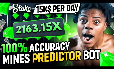 Stake Mines Predictor Bot | Stake Mines Strategy | 15000$ PER DAY 100% ACCURACY Mines Strategy stake