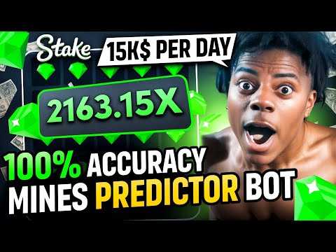 Stake Mines Predictor Bot | Stake Mines Strategy | 15000$ PER DAY 100% ACCURACY Mines Strategy stake