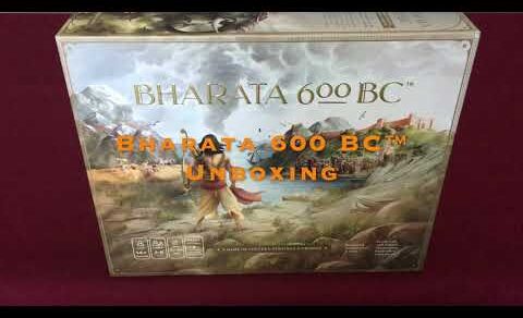 Bharata 600 BC Unboxing – Indian Board Games