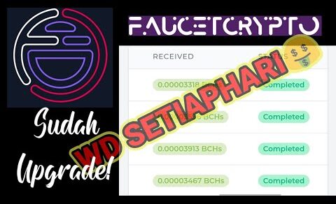 WD TIAP HARI DI WEBSITE INI | FAUCET CRYPTO