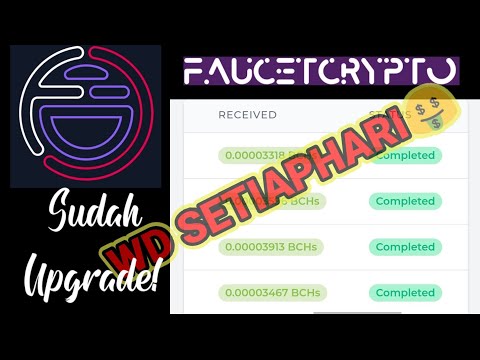 WD TIAP HARI DI WEBSITE INI | FAUCET CRYPTO