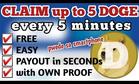 FREE  and LEGIT WEBSITE | Claim DOGECOIN up every 5 minutes