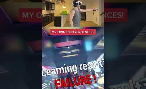 all bc i broke a glass 😅 #quest2 #vrgameplay #vrfunnymoments #bartender #bartendervr