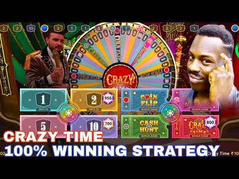 Crazy time 100% winning Strategy || Indian Crazy Time tips || popular game || online earning game