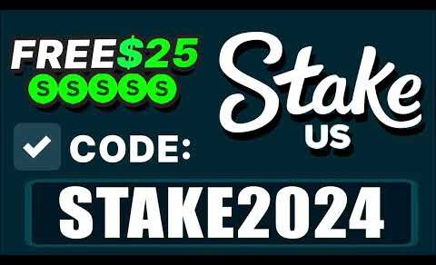 STAKE US FREE $25 Stake Cash BONUS REVIEW 2024 (PROMO CODE STAKE2024)