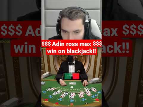 #adinross #blackjack #bigwin #casino #shorts