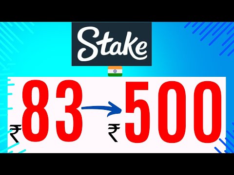 I TURNED 83 RS INTO 500 RS IN STAKE ! WITHDRAWAL PROOF ! STAKE INDIA