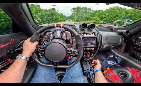 What It’s Like To Drive A Pagani Huayra Roadster BC (POV)