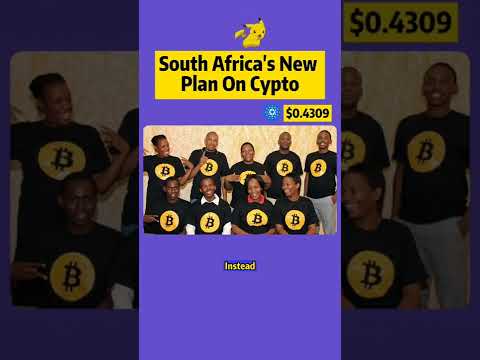 South Africa’s New Plan On Cypto#fyp #cryptodaily #bestcryptonews #cryptonews #shorts