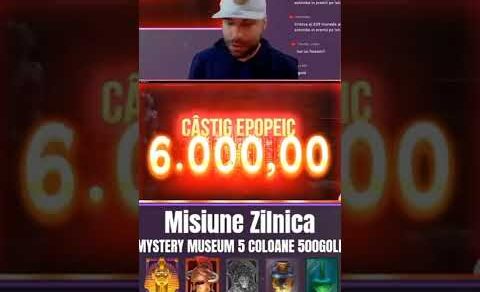 MEGA CASTIG MYSTERY MUSEUM #jocuridenoroc #slots #pacanelelive