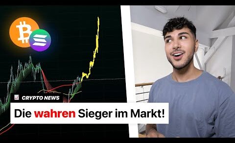 Solana bald bei 500$? Bitcoin kurz vor BREAKOUT! | Crypto News