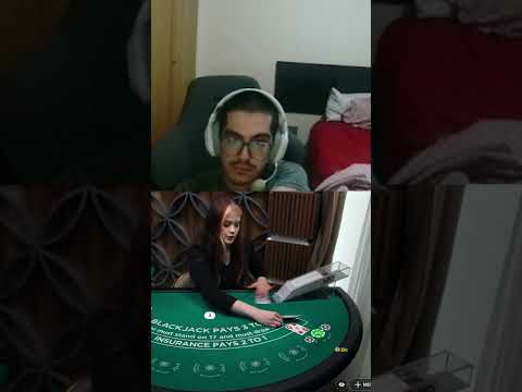 EVEN THE DEALER FELT BAD FOR ME #casinostream #poker #casino #crypto #blackjack #livecasino