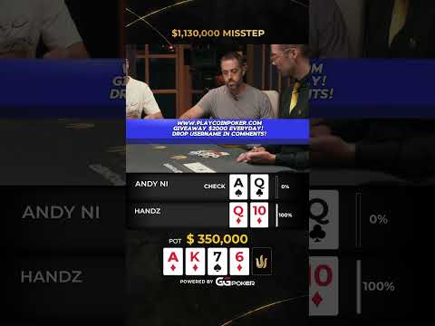 $1,130,000 POT : MISSTEP – Poker Vlog