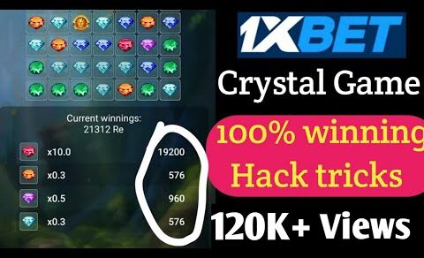 l make 30 thousand from 1xbet crystal game || 1xbet crystal winning tricks #1xbet #crystal