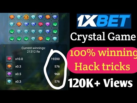 l make 30 thousand from 1xbet crystal game || 1xbet crystal winning tricks #1xbet #crystal