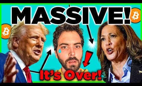 HUGE CRYPTO NEWS! Trump vs Kamala – Bitcoin Price Predictions!