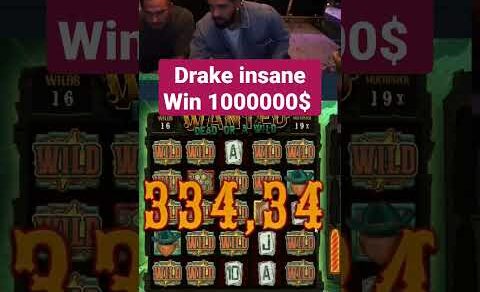 #wanteddeadorawild #slot #drake #bigwin #gambling #shorts