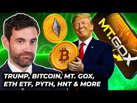 Crypto News: Trump, BTC Price, Mt. Gox, ETH ETFs, HNT, PYTH & MORE!