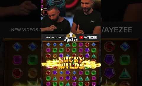 AYEZEE FT. @X7Dave WIN MASSIVE ON GEMS BONANZA!! #shorts