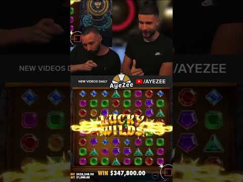 AYEZEE FT. @X7Dave WIN MASSIVE ON GEMS BONANZA!! #shorts