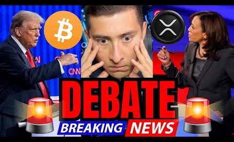 TRUMP vs HARRIS DEBATE LIVE🔴BITCOIN CRYPTO NEWS!