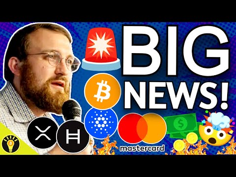 🚨 BIG Crypto News! Mastercard Crypto Card & Cardano Joins Hbar, XRP, & Algorand