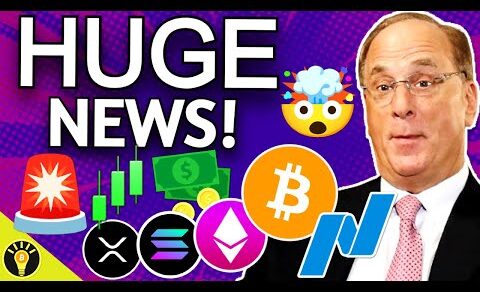 🚨HUGE CRYPTO NEWS! NASDAQ BITCOIN, BITWISE OBTC, SOLANA RESTAKING, BLACKROCK BUIDL!