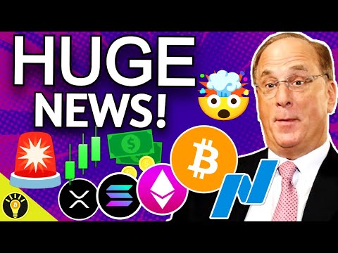 🚨HUGE CRYPTO NEWS! NASDAQ BITCOIN, BITWISE OBTC, SOLANA RESTAKING, BLACKROCK BUIDL!