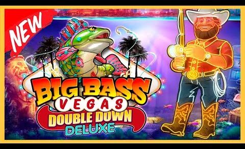 ДВЕ ТОПОВЫЕ БОНУСКИ С 5 СКАТЕРАМИ В НОВОМ  BIG BASS VEGAS DOUBLE DOWN DELUXE!!! ВСЕ РЫБАКИ НА X10!!