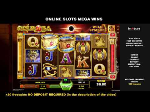 Gold of Ra x114 2,5$ Bet 285,90$ Big Win Online Slots GameArt BitStarz Online Casino