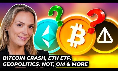 Crypto News: Bitcoin CRASH, ETH ETFs, Biden’s Veto, NOT, OM & MORE!