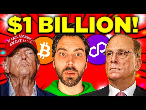 BlackRock Buys $1 Billion Bitcoin (Trump News)!!!