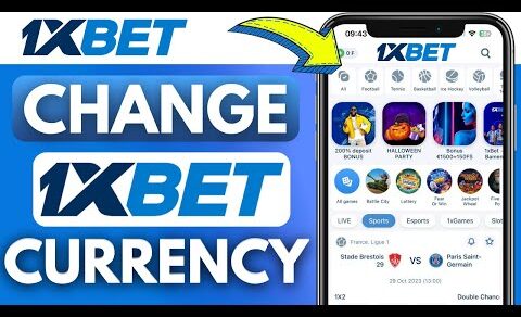 How To Change Currency On 1xbet