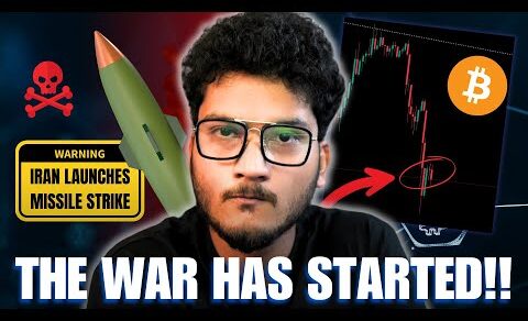 BITCOIN DUMPS HARD ON WAR NEWS | MORE PAIN COMING!? | IRAN ISRAEL WAR CRYPTO MARKET UPDATE