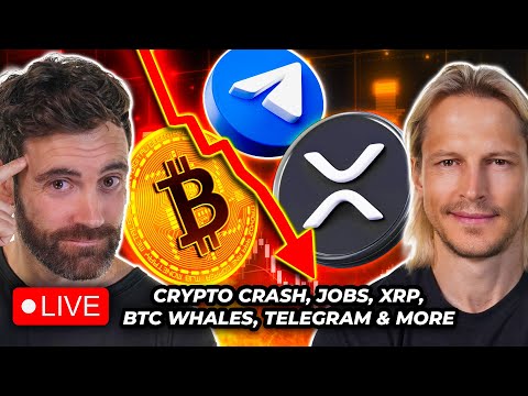 Crypto News: Jobs Crash Crypto, Bitcoin Whales, Crypto Liquidations, XRP & More!