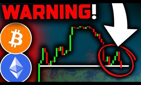 BITCOIN WARNING SIGNAL FLASHING NOW!!! Bitcoin News Today & Ethereum Price Prediction!