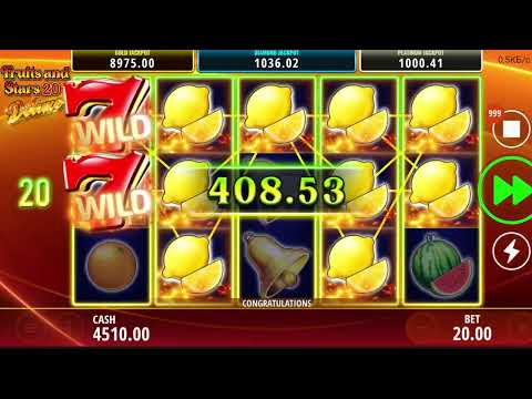 Fruits and Stars 20 Deluxe (FAZI) 🌟 SLOT REVIEW & DEMO PLAY 🔥