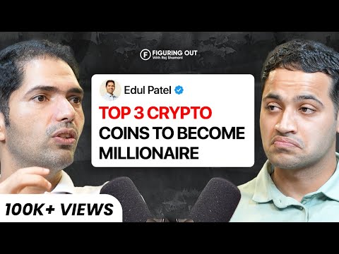 Crypto: Scams, Bitcoin, Investment, Government Tax, & Future – Edul Patel Mudrex | FO231 Raj Shamani