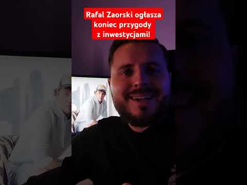 Rafał Zaorski pokonany przez Bitcoina! To koniec pewnego rozdziału? #zaorski #btc