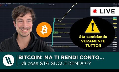 BITCOIN: TI RENDI CONTO DI COSA STA SUCCEDENDO?? (sta CAMBIANDO TUTTO ad una VELOCITA’ MAI VISTA!!)